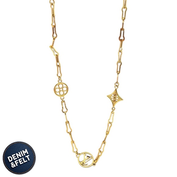 Louis Vuitton Forever Young Collier Pendant Necklace | LV Circle/Monogram/Flower - Picture 5 of 13